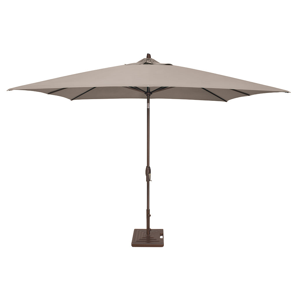 8x10' Bronze Frame Market Umbrella - Auto Tilt
