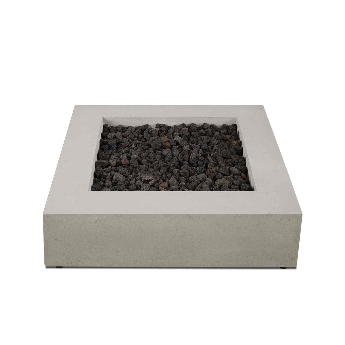 Aspen Square Fire Table - Flint