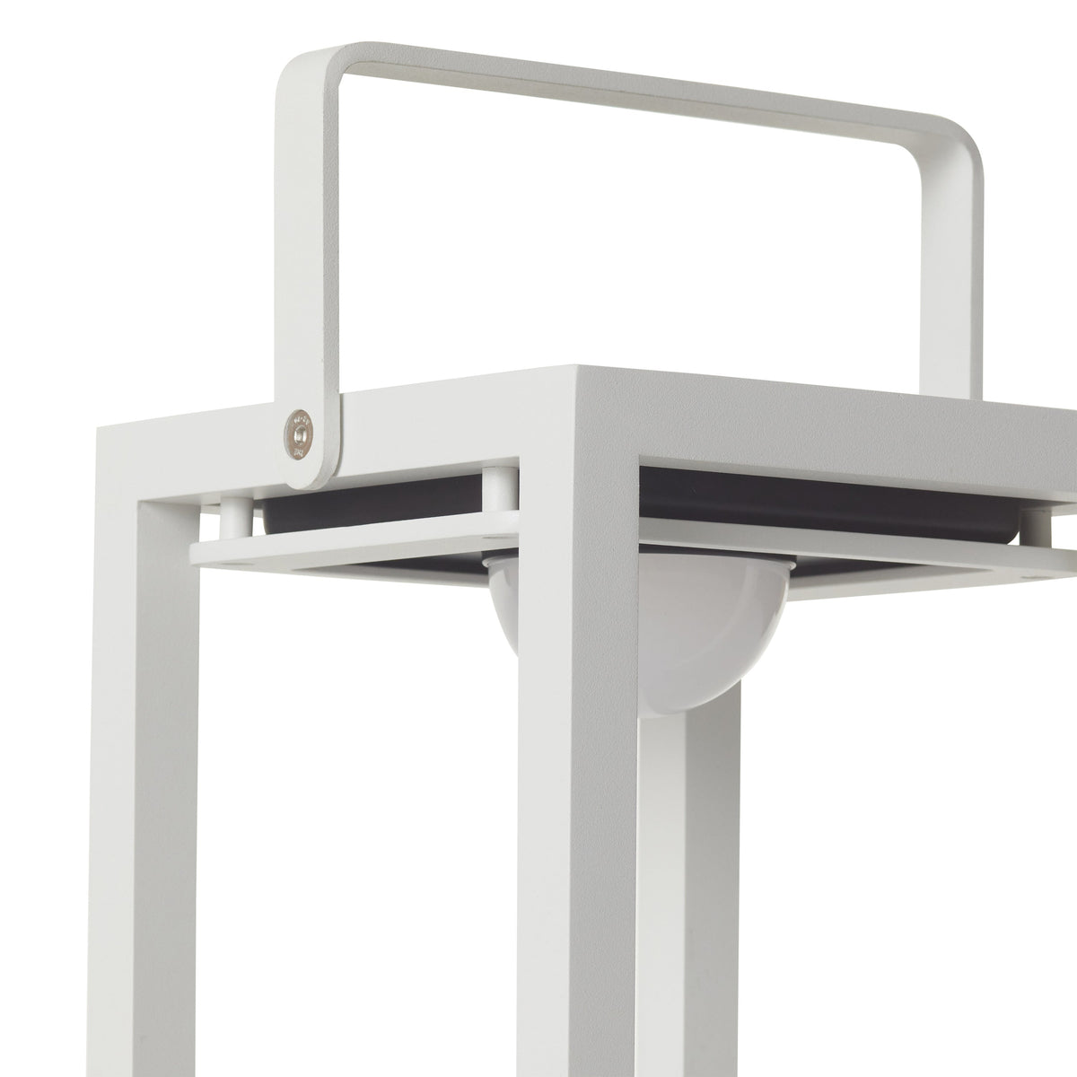Lux Aluminum Table Lamp in White