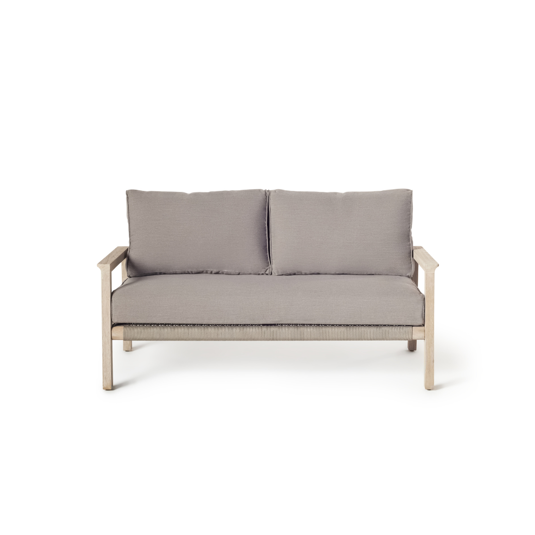 Monte Rio Loveseat in Weathered Teak