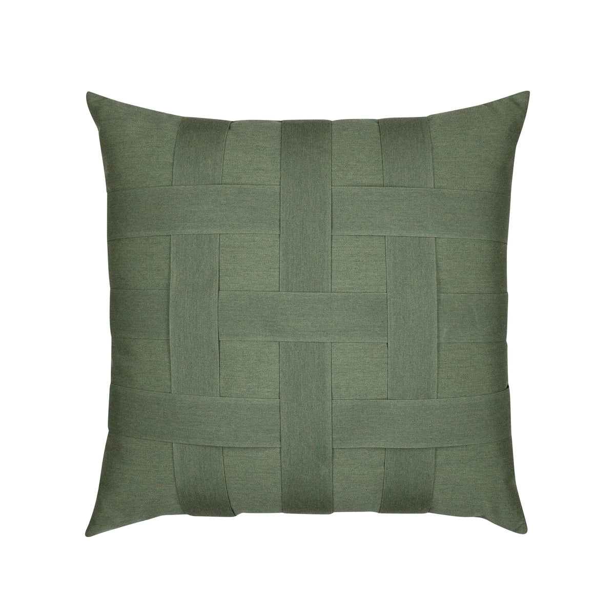 Basketweave Fern Pillow