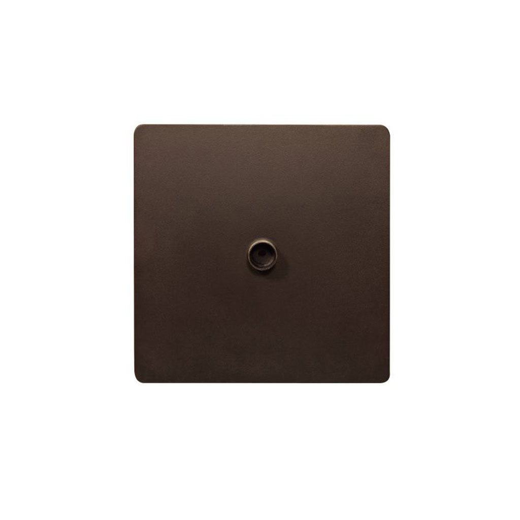 Steel Umbrella Base (120LBS) w/ Casters - Bronze