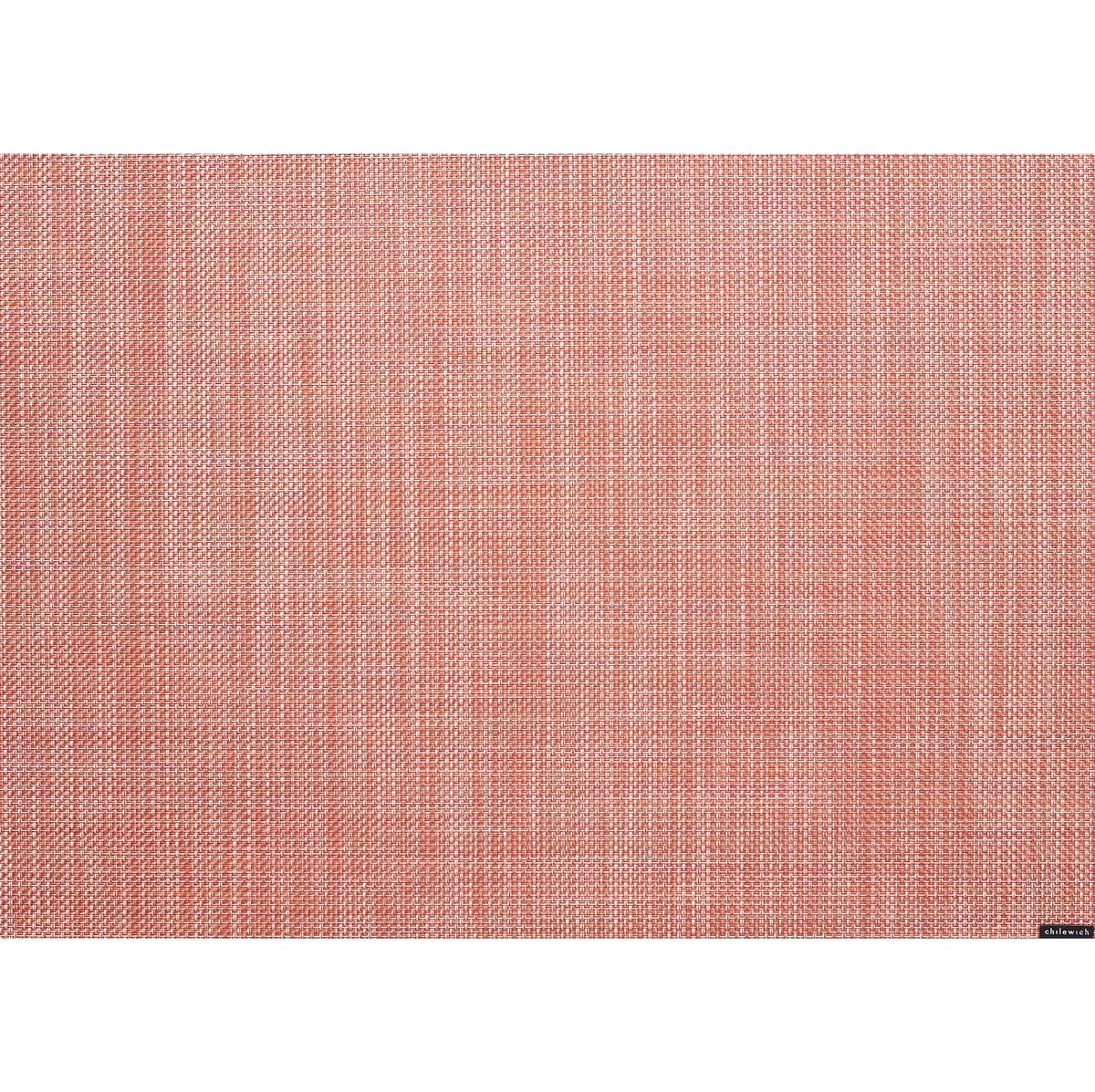 Mini Basketweave Rectangular Placemat in Clay