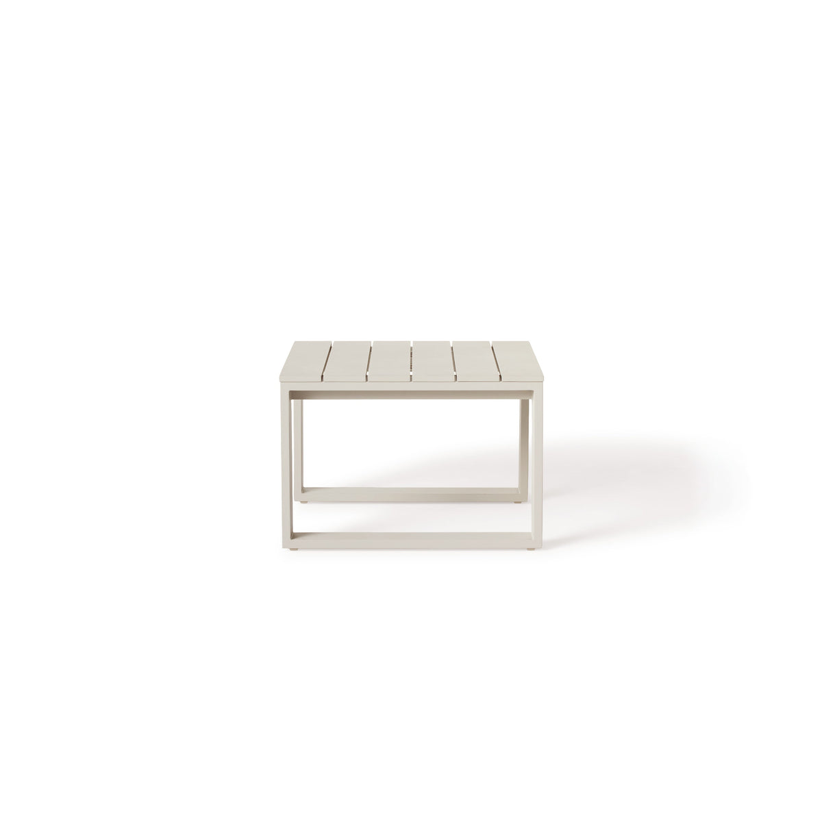 Nicasio Side Table in Dune Aluminum