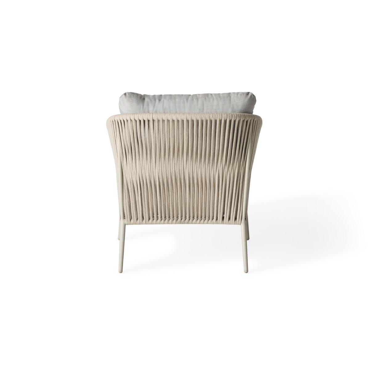 Olema Lounge Chair in Dune Aluminum