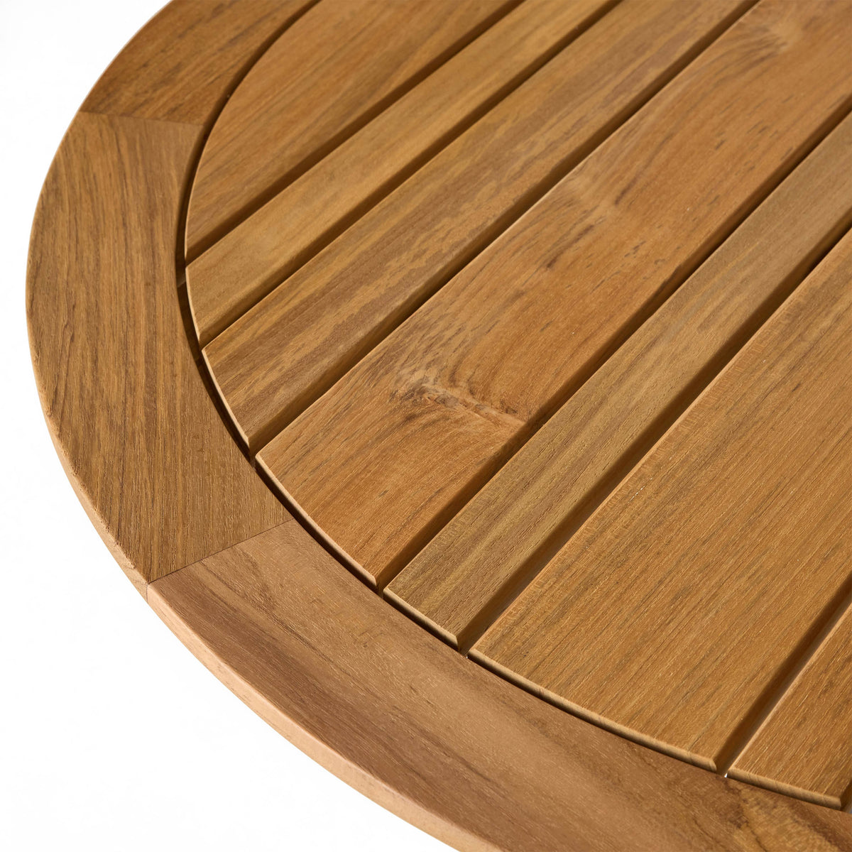 Palm Round Teak Top