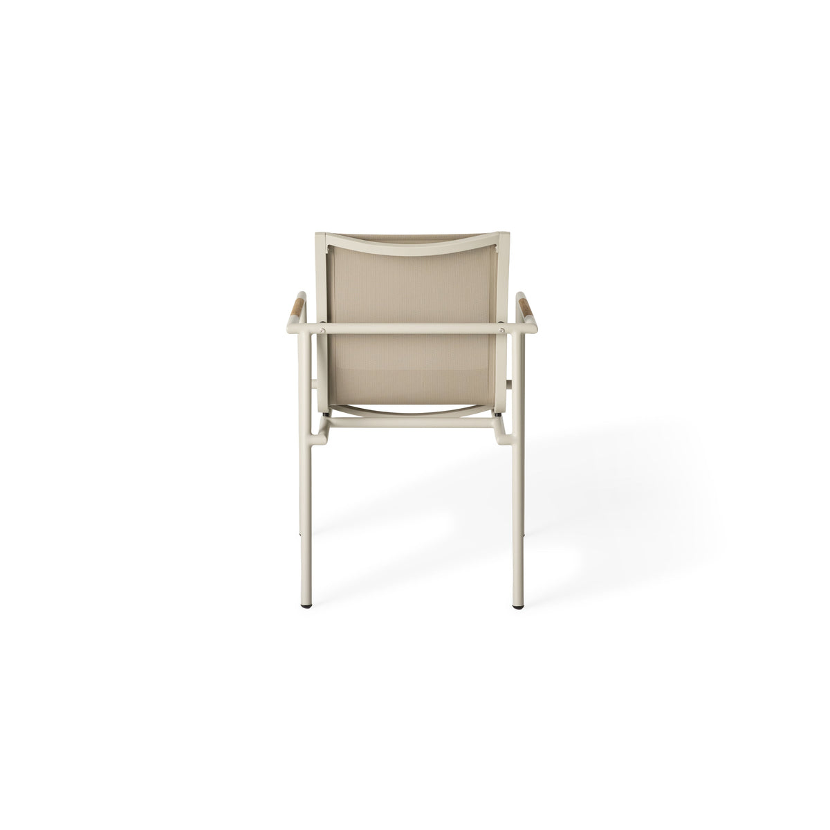 Pasadena Dining Arm Chair in Dune Aluminum