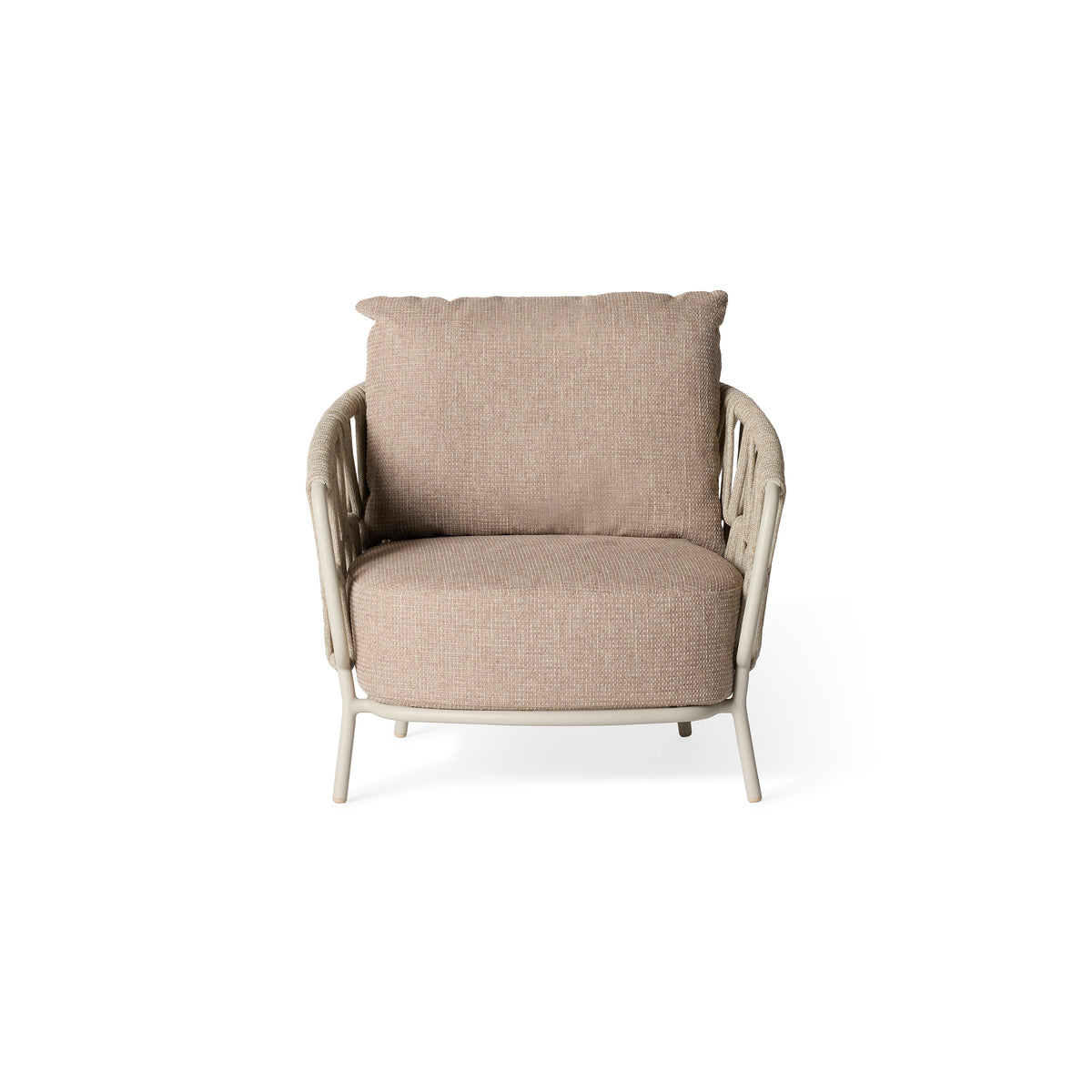 Silverado Lounge Chair in Dune Aluminum