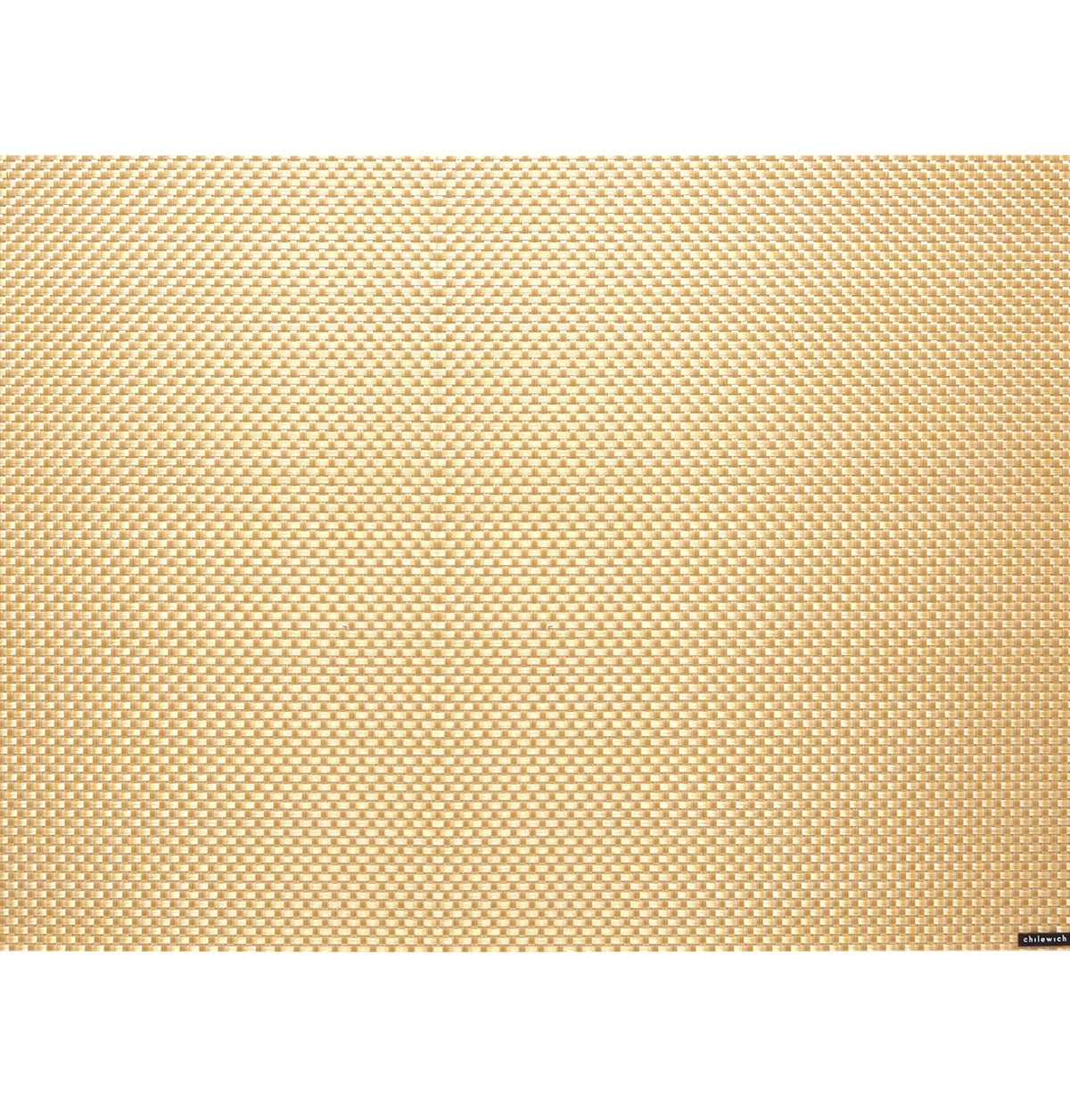 Basketweave Table Runner in Gilded