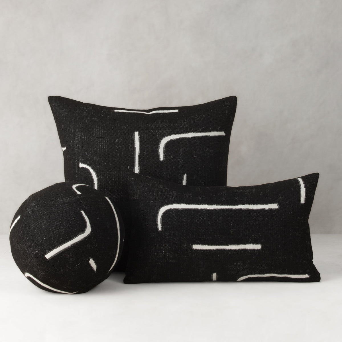Instinct Ebony Pillow