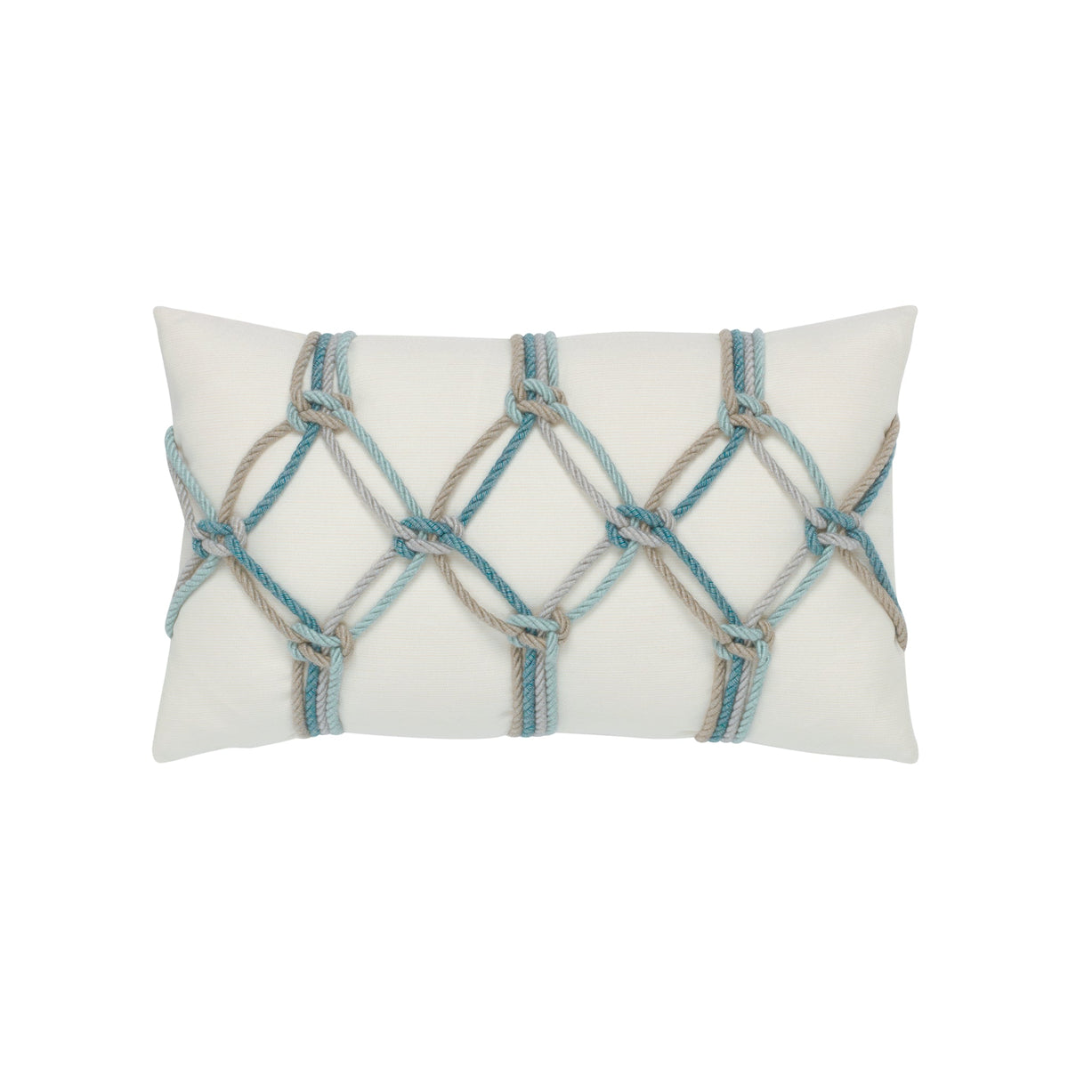 Aqua Rope Pillow