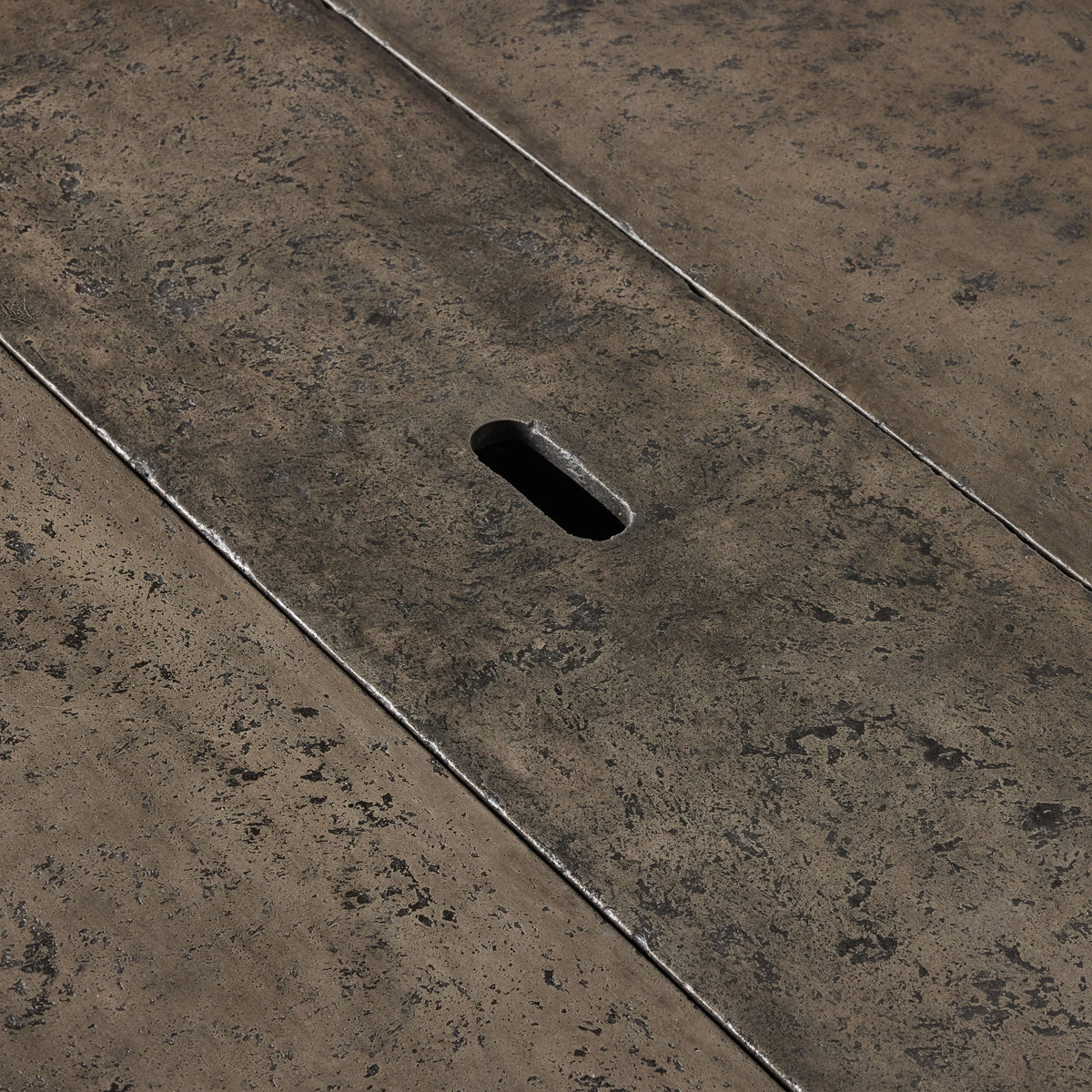 Legend 60" Rectangular Fire Table in Dark Basalt (Natural Gas)