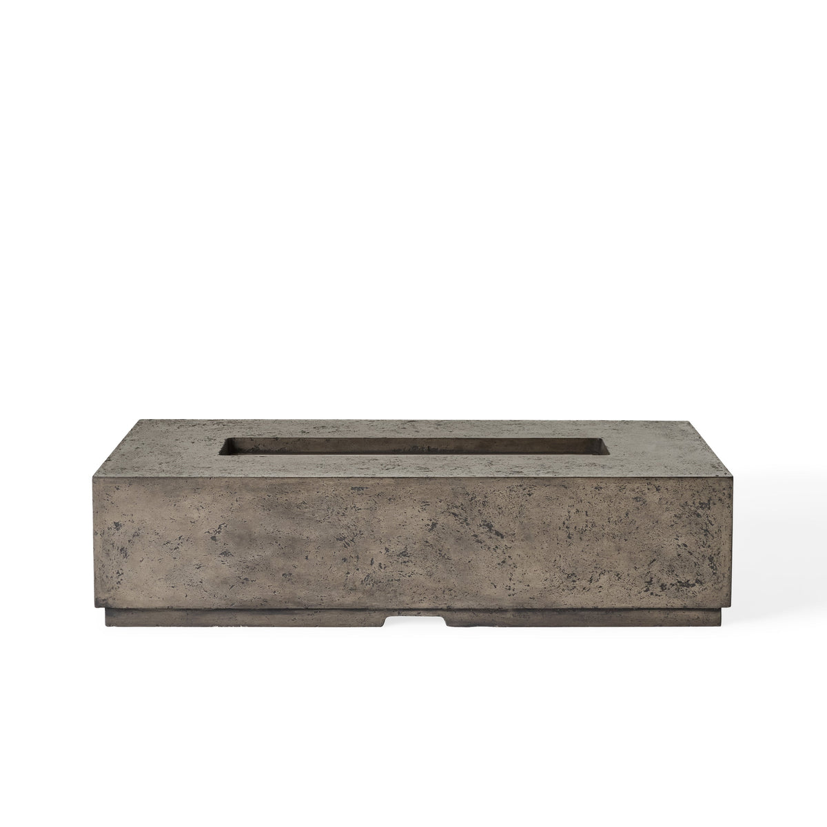 Legend 60" Rectangular Fire Table in Dark Basalt (Natural Gas)