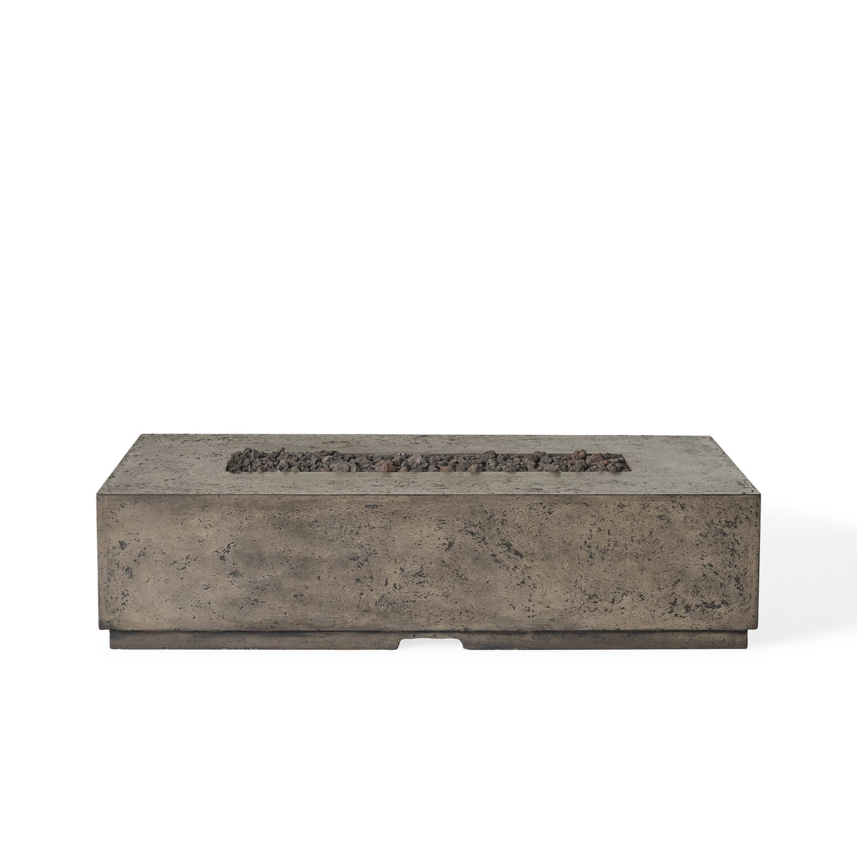 Legend 60" Rectangular Fire Table in Dark Basalt (Natural Gas)