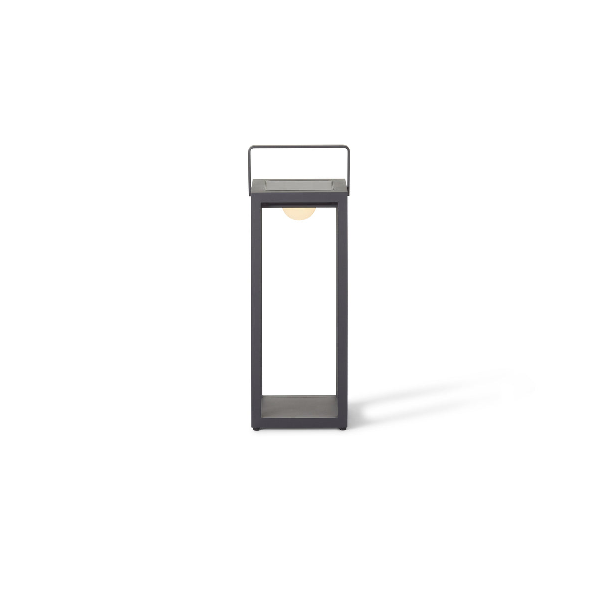 Lux Aluminum Floor Lamp in Charcoal