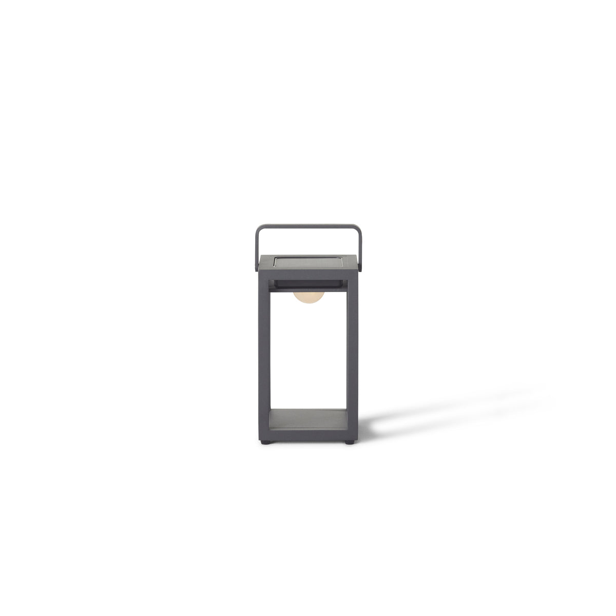 Lux Aluminum Table Lamp in Charcoal