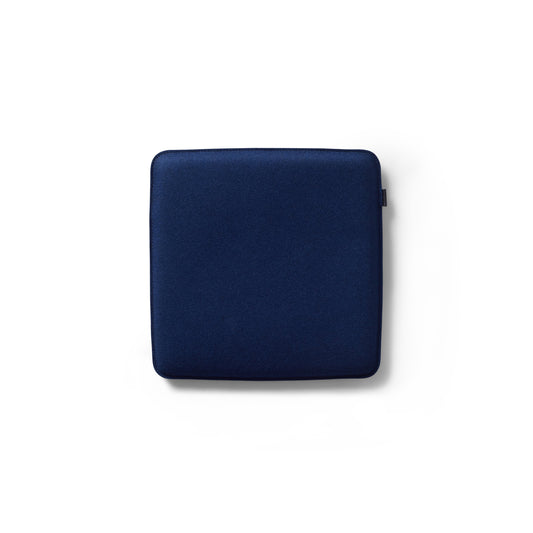 Zabuton Wool Felt Square Seat Pad in Marine