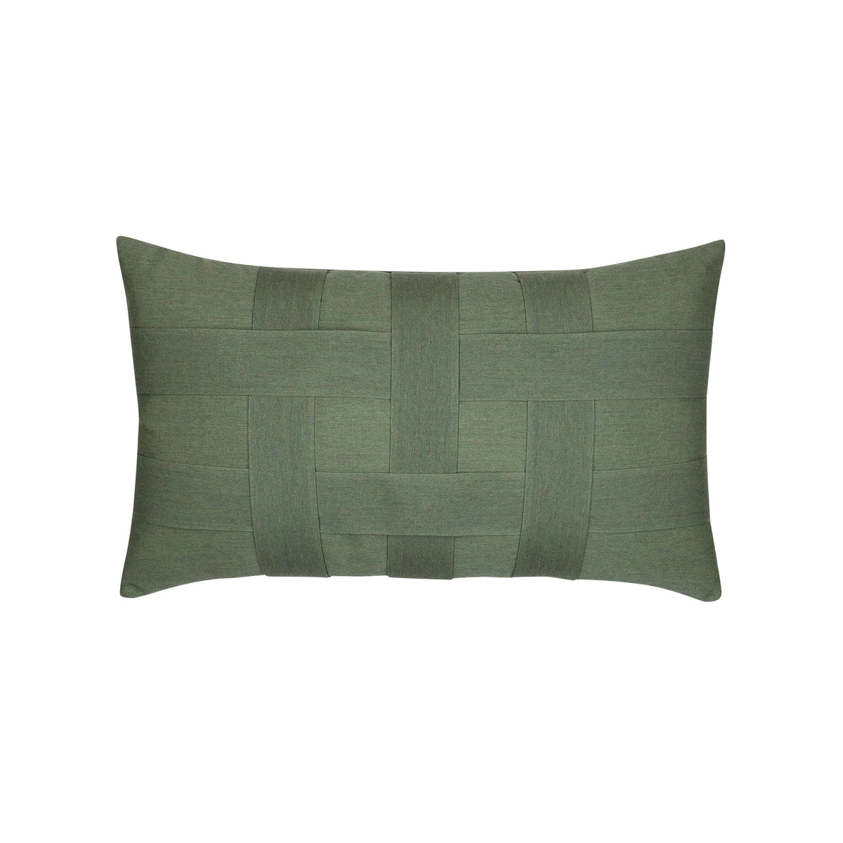 Basketweave Fern Pillow