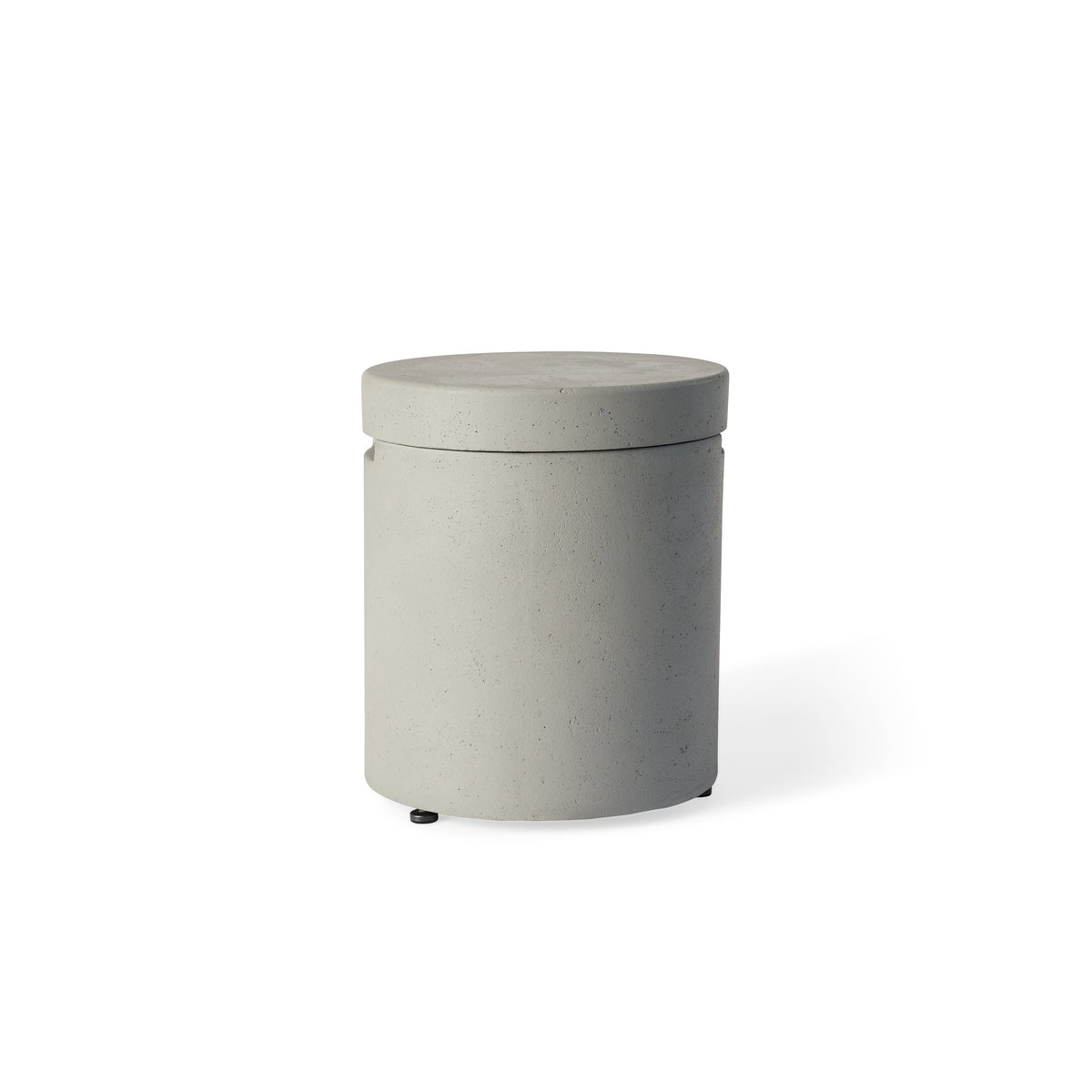 Aspen Round Propane Tank Cover - Flint