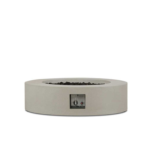 Aspen Round Fire Table - Flint