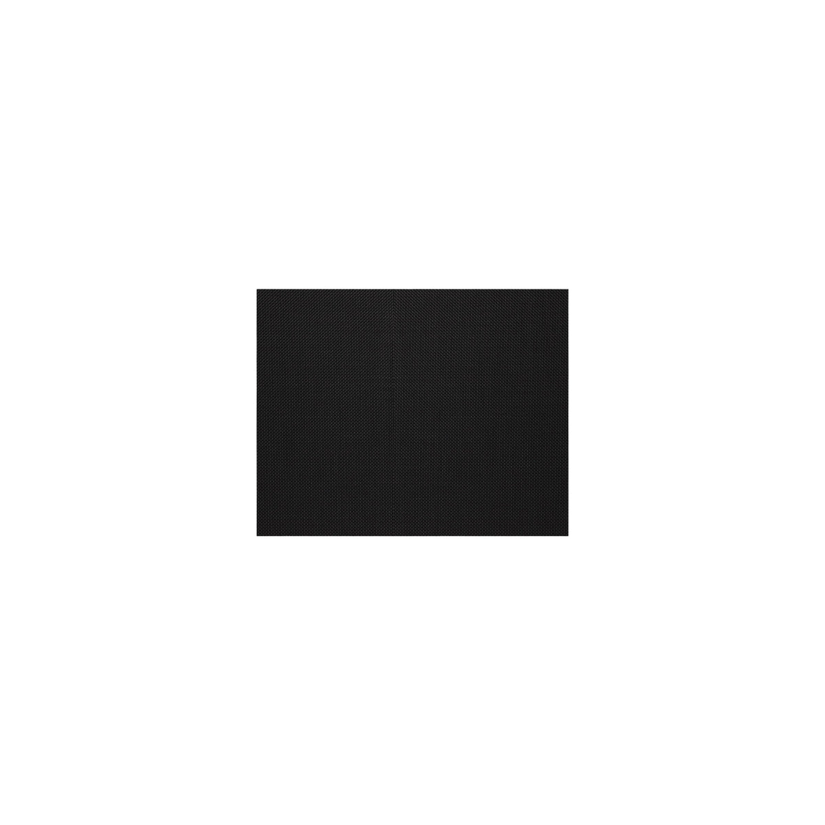 Mini Basketweave Rectangular Placemat in Black