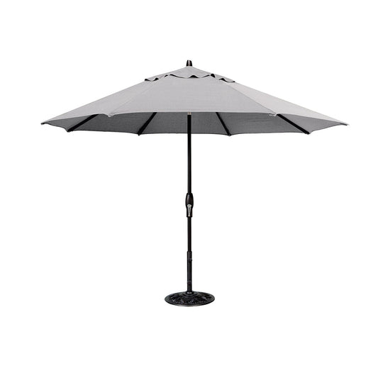 11' Black Frame Market Umbrella - Auto-Tilt