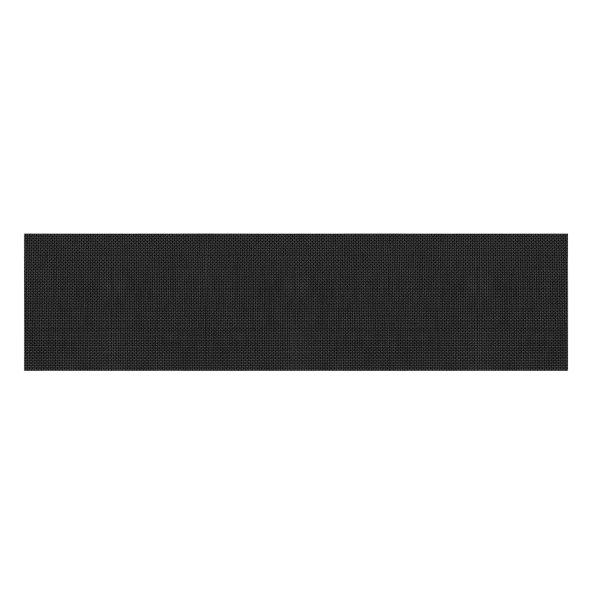 Basketweave Table Runner in Black