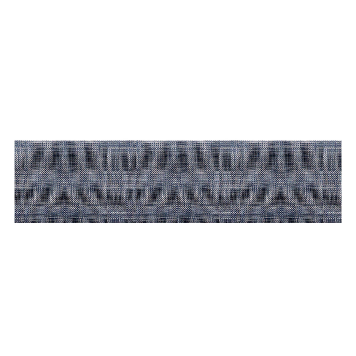 Basketweave Table Runner in Denim