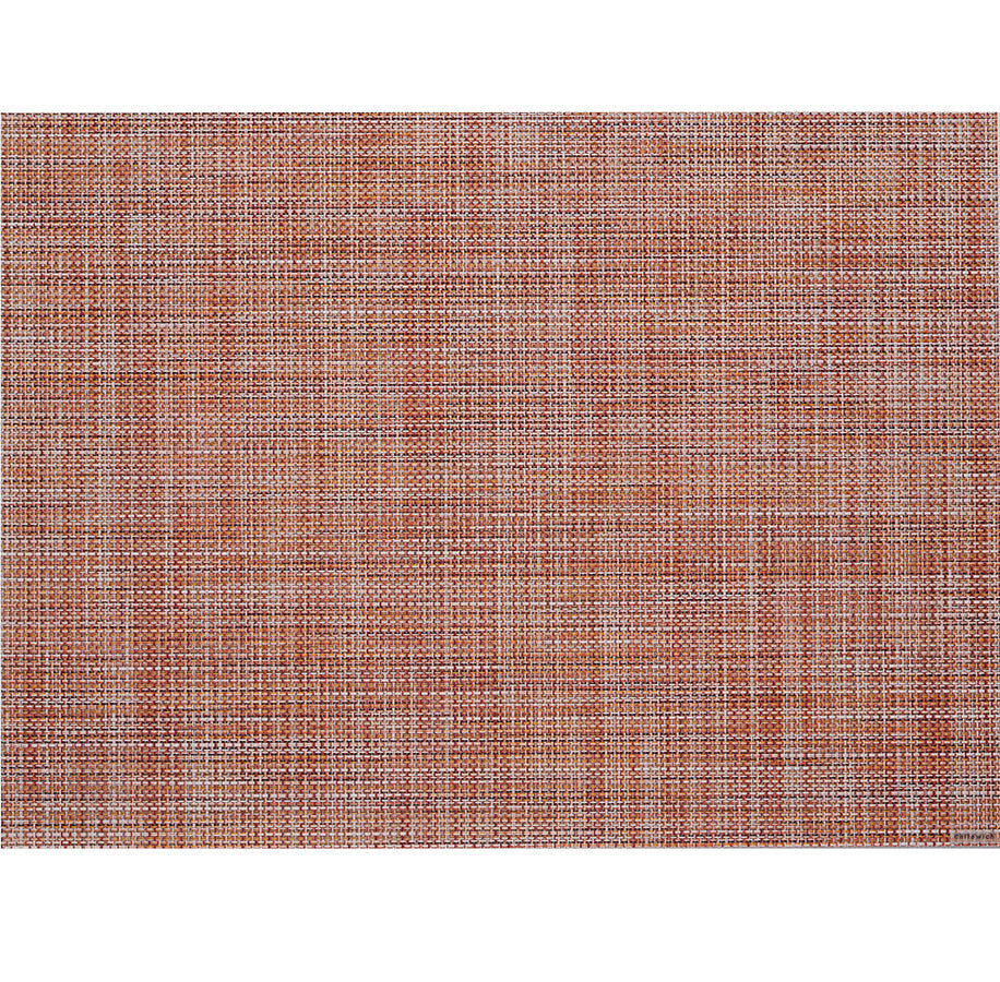 Mini Basketweave Rectangular Placemat in Cinnamon