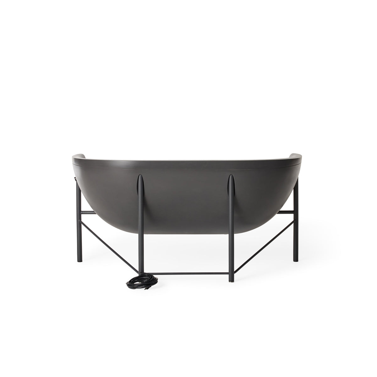 Kosmos Heated Sofa in Charcoal