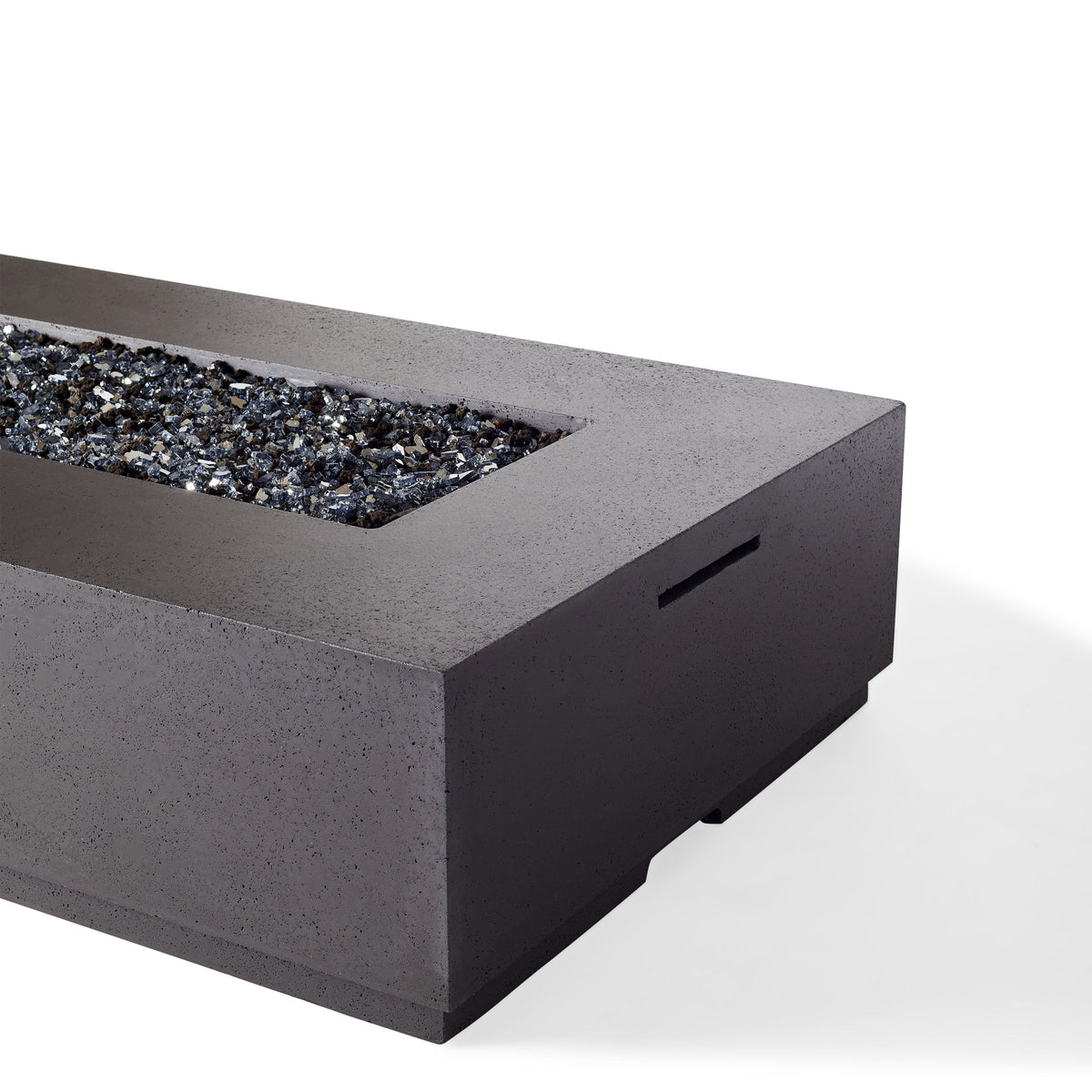 Legend 72" Rectangular Fire Table in Black Lava (Propane)