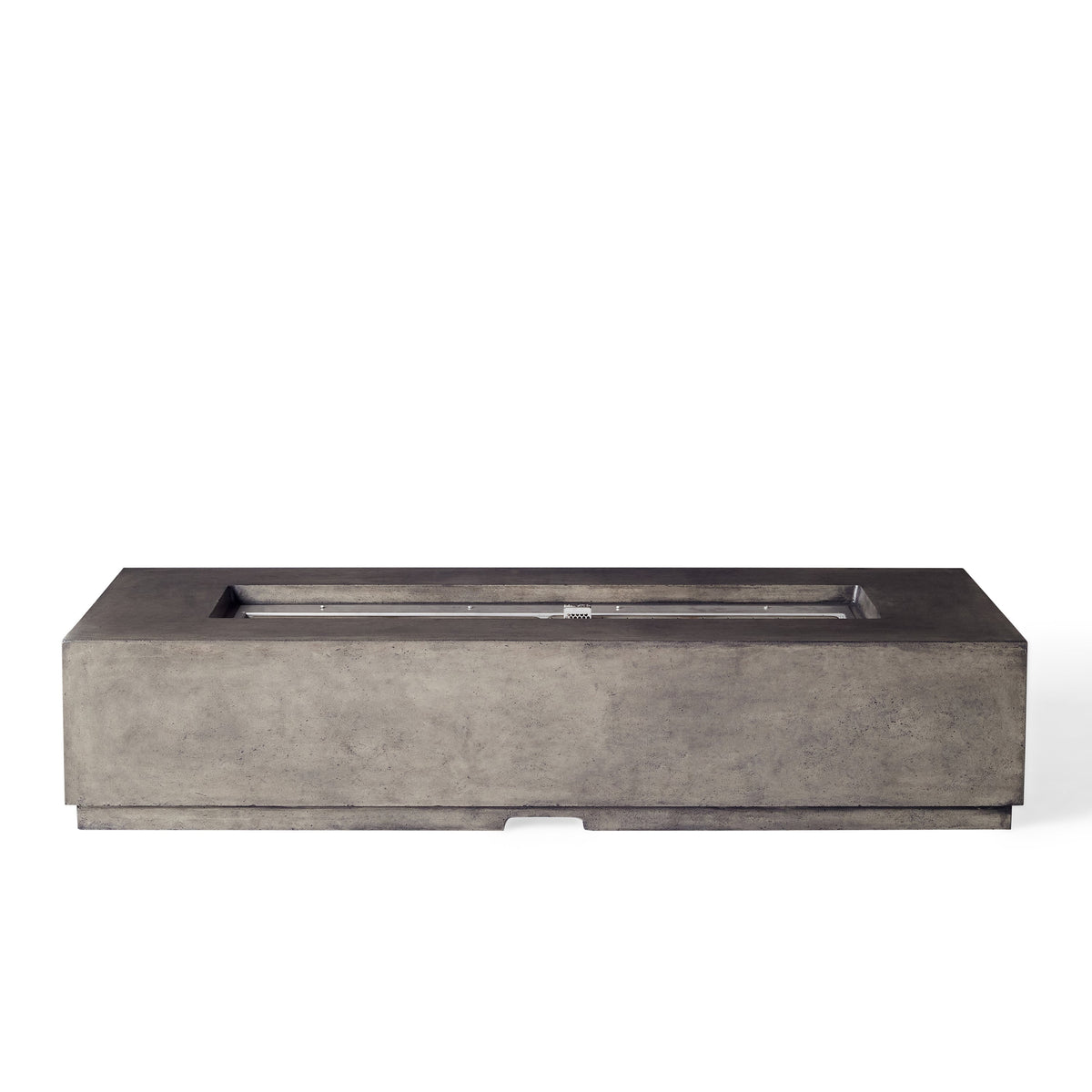 Legend 72" Rectangular Fire Table in Dark Basalt (Natural Gas)