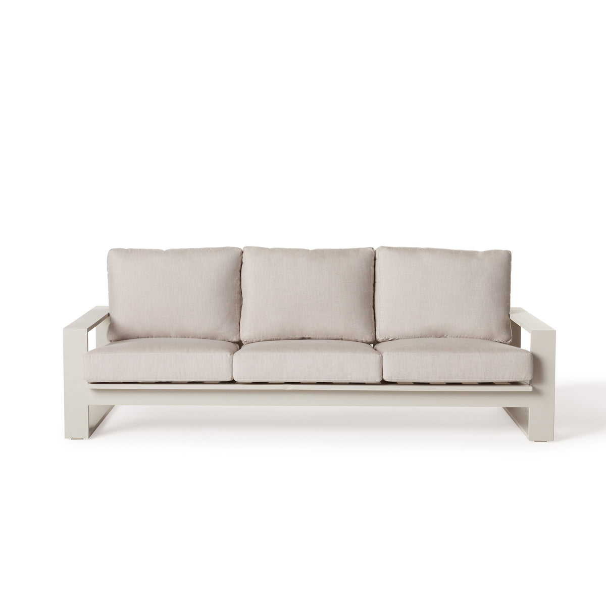Nicasio Sofa in Dune Aluminum