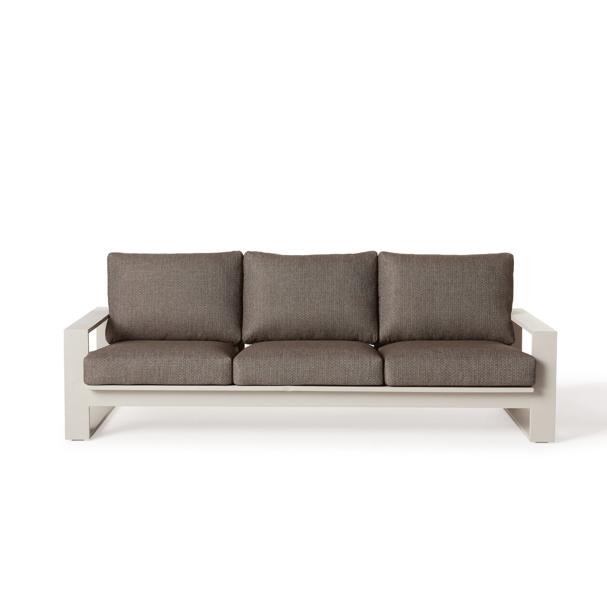 Nicasio Sofa in Dune Aluminum