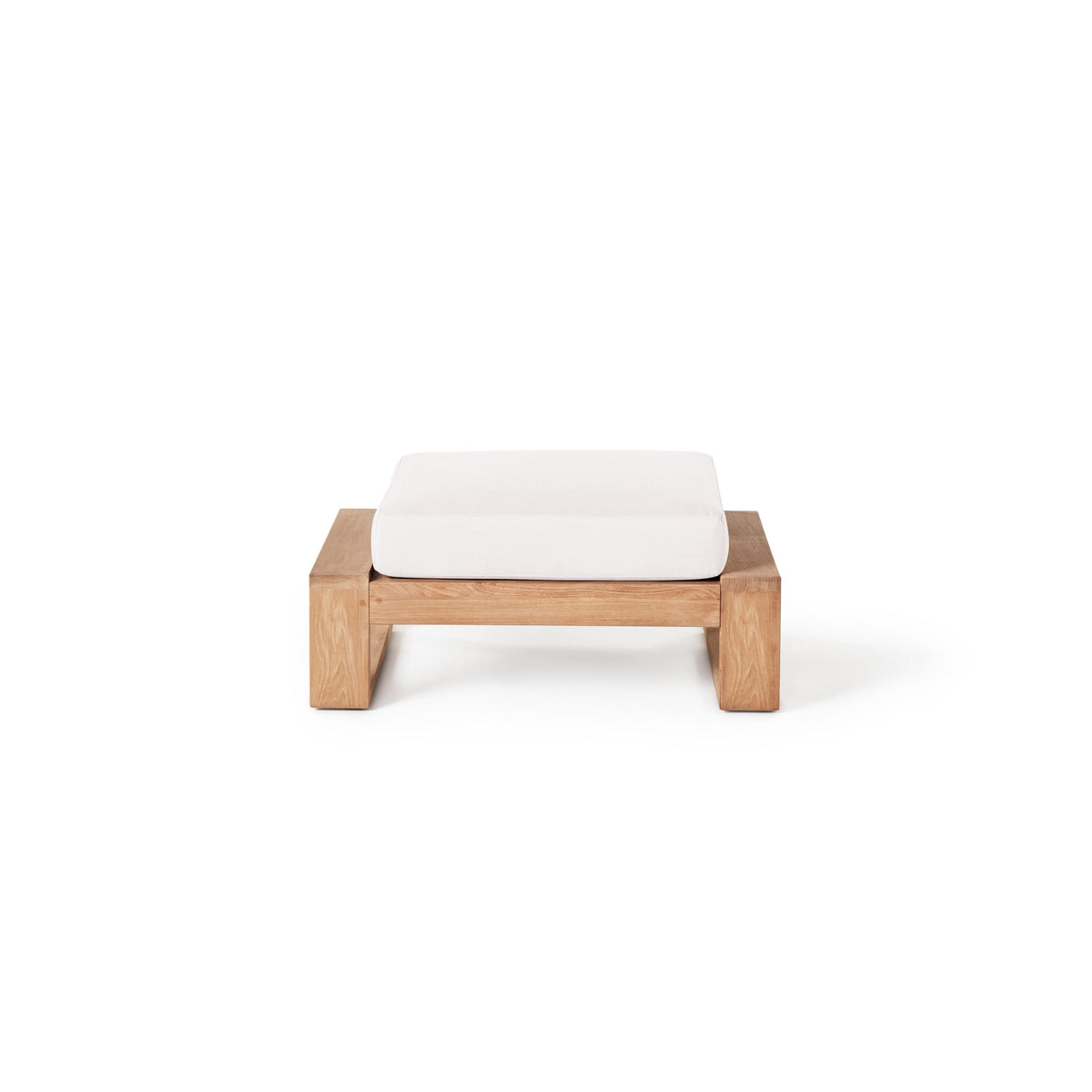 Nicasio Teak Ottoman