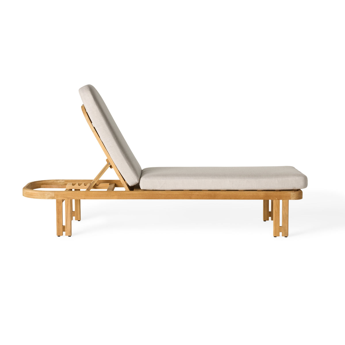 Ojai Chaise Lounge in Teak