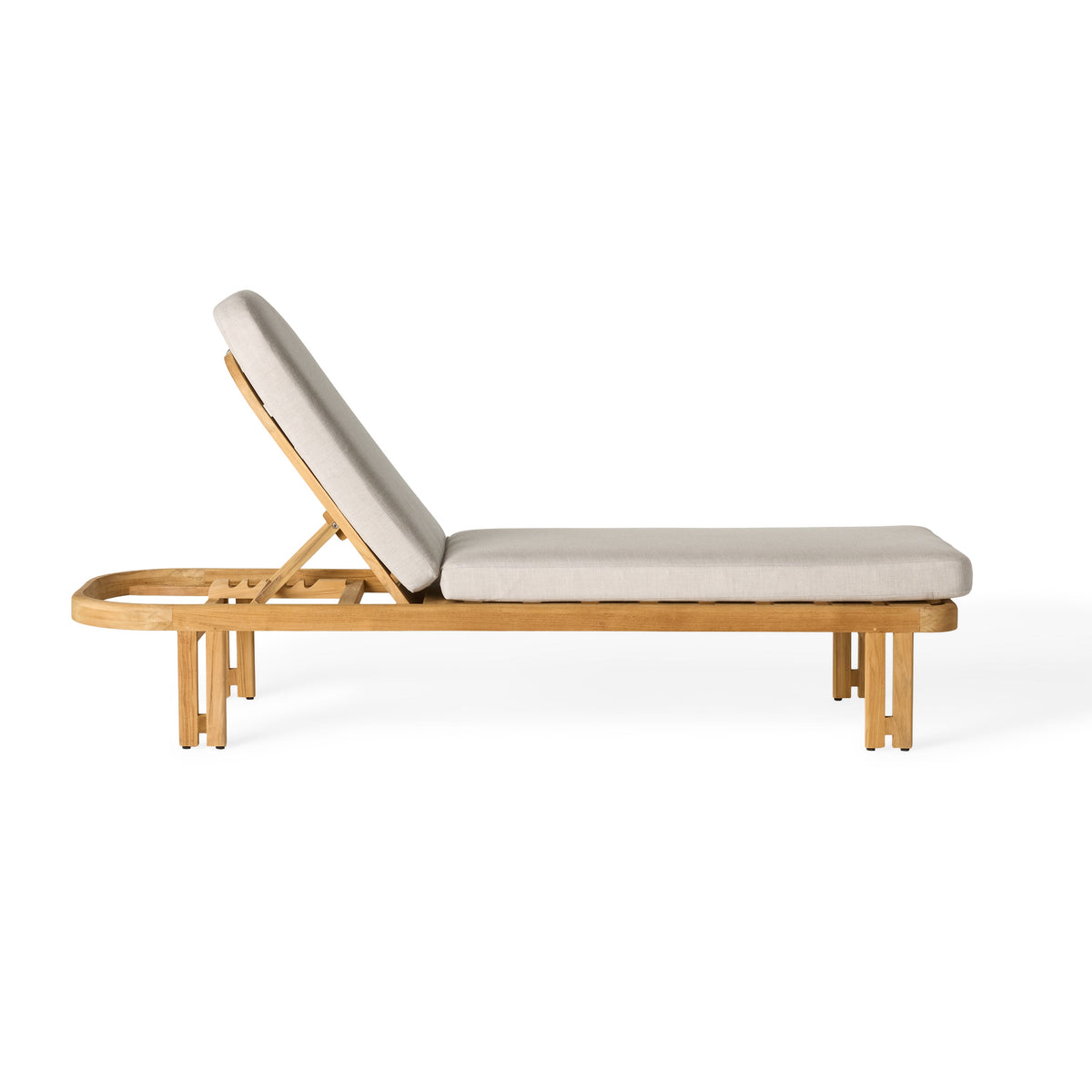 Ojai Chaise Lounge in Teak