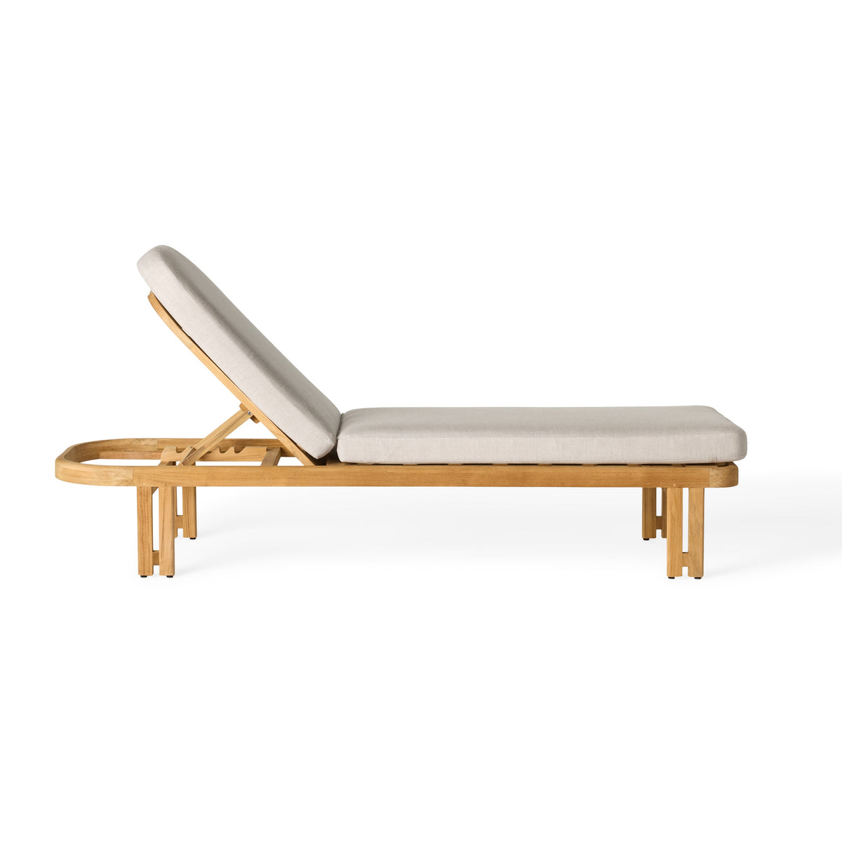 Ojai Chaise Lounge in Teak