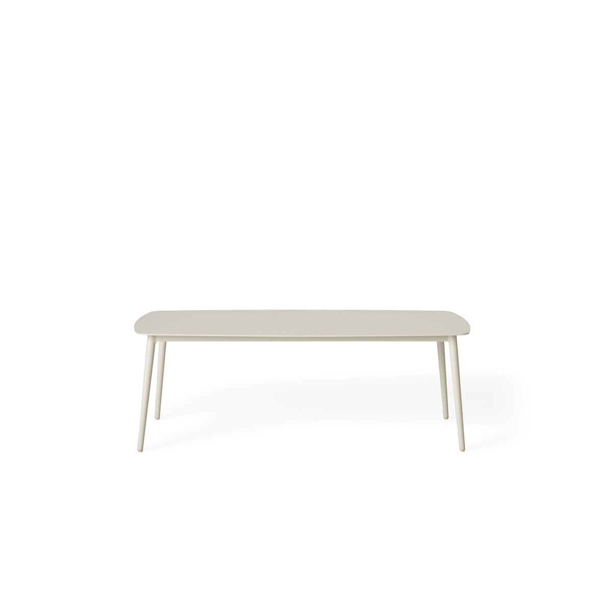 Olema Coffee Table in Dune Aluminum
