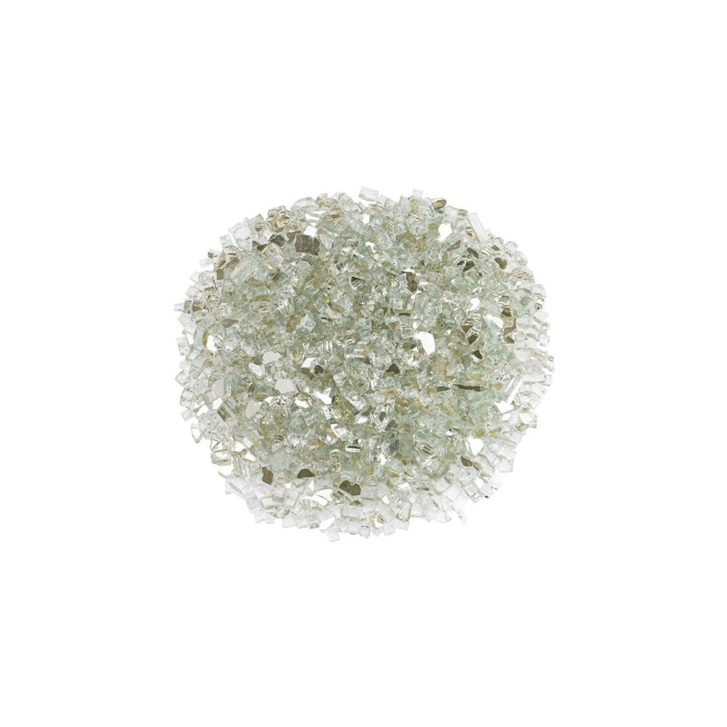 1/4" Platinum Reflective Fire Glass (10 lbs)
