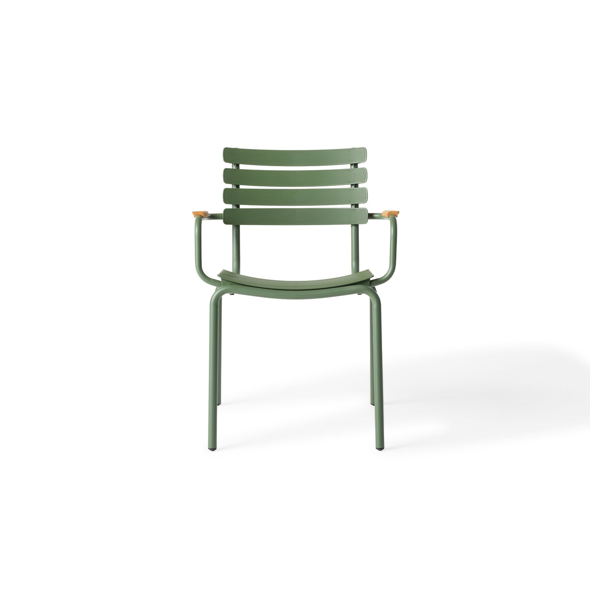 ReClips Dining Arm Chair - Olive / Bamboo