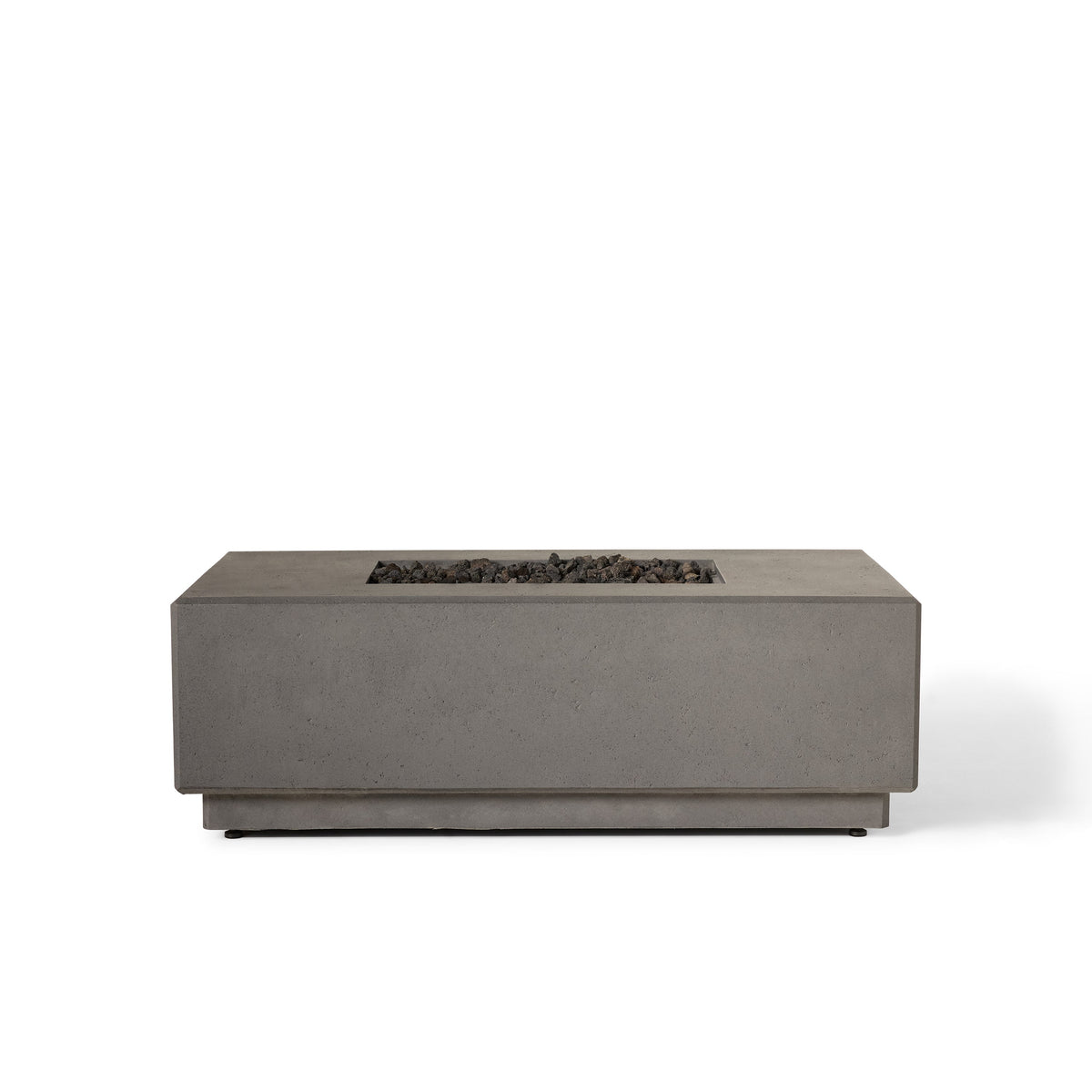 Sequoia Rectangular Fire Table in Smoke (Propane)