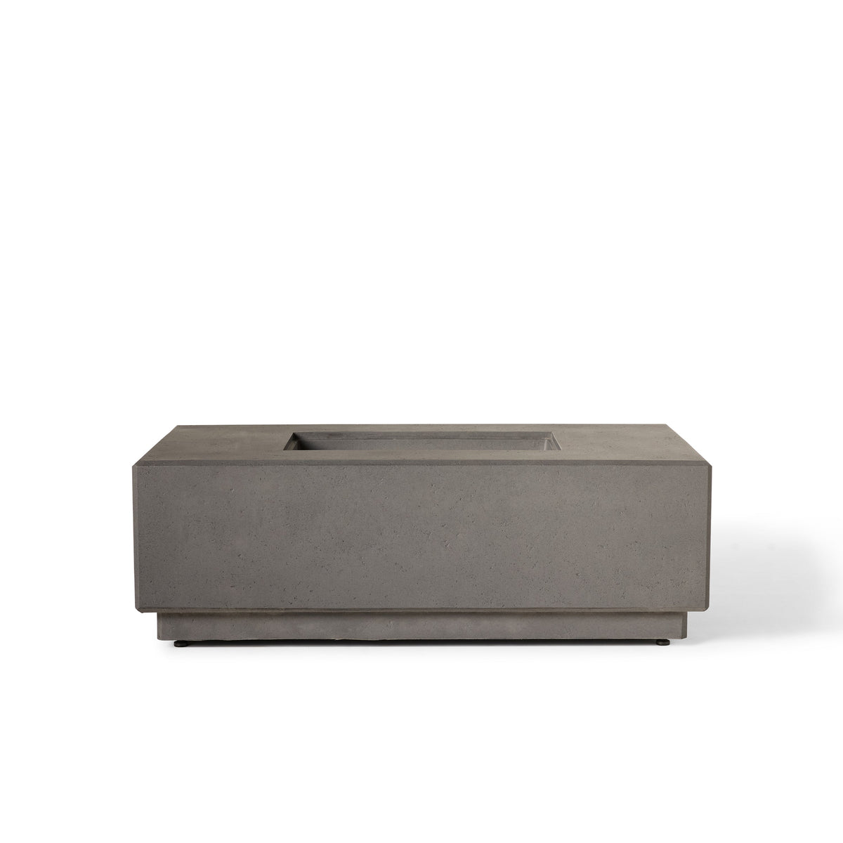 Sequoia Rectangular Fire Table in Smoke (Propane)