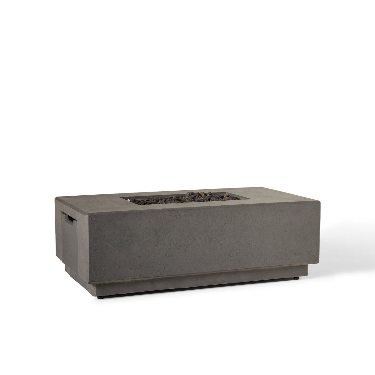 Sequoia Rectangular Fire Table in Smoke (Natural Gas)