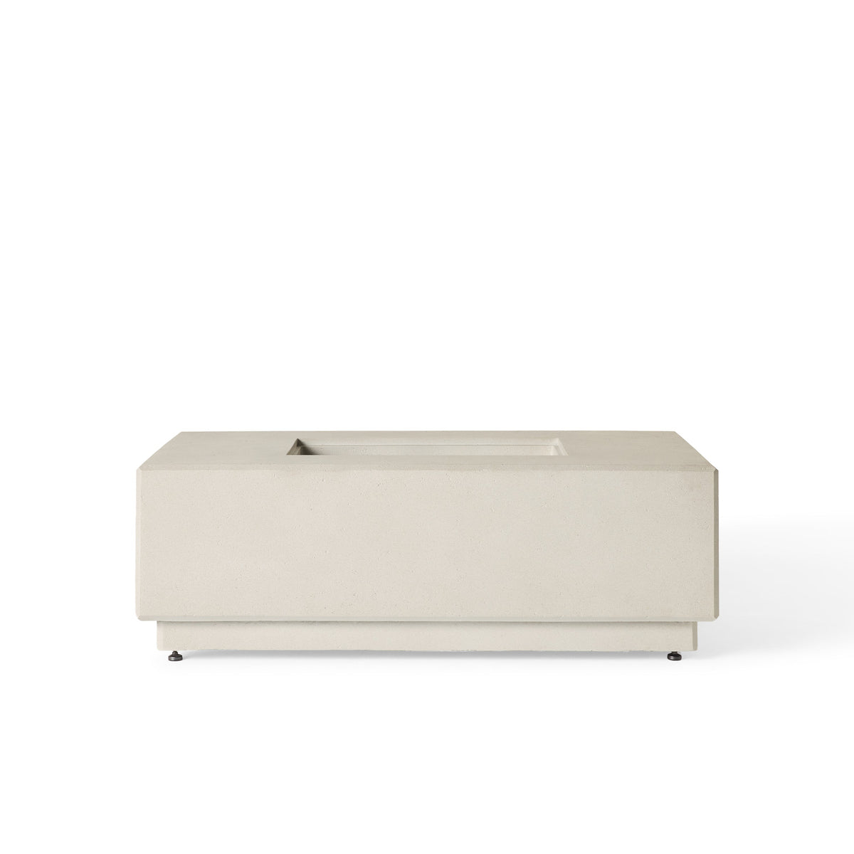 Sequoia Rectangular Fire Table in Fog (Propane)