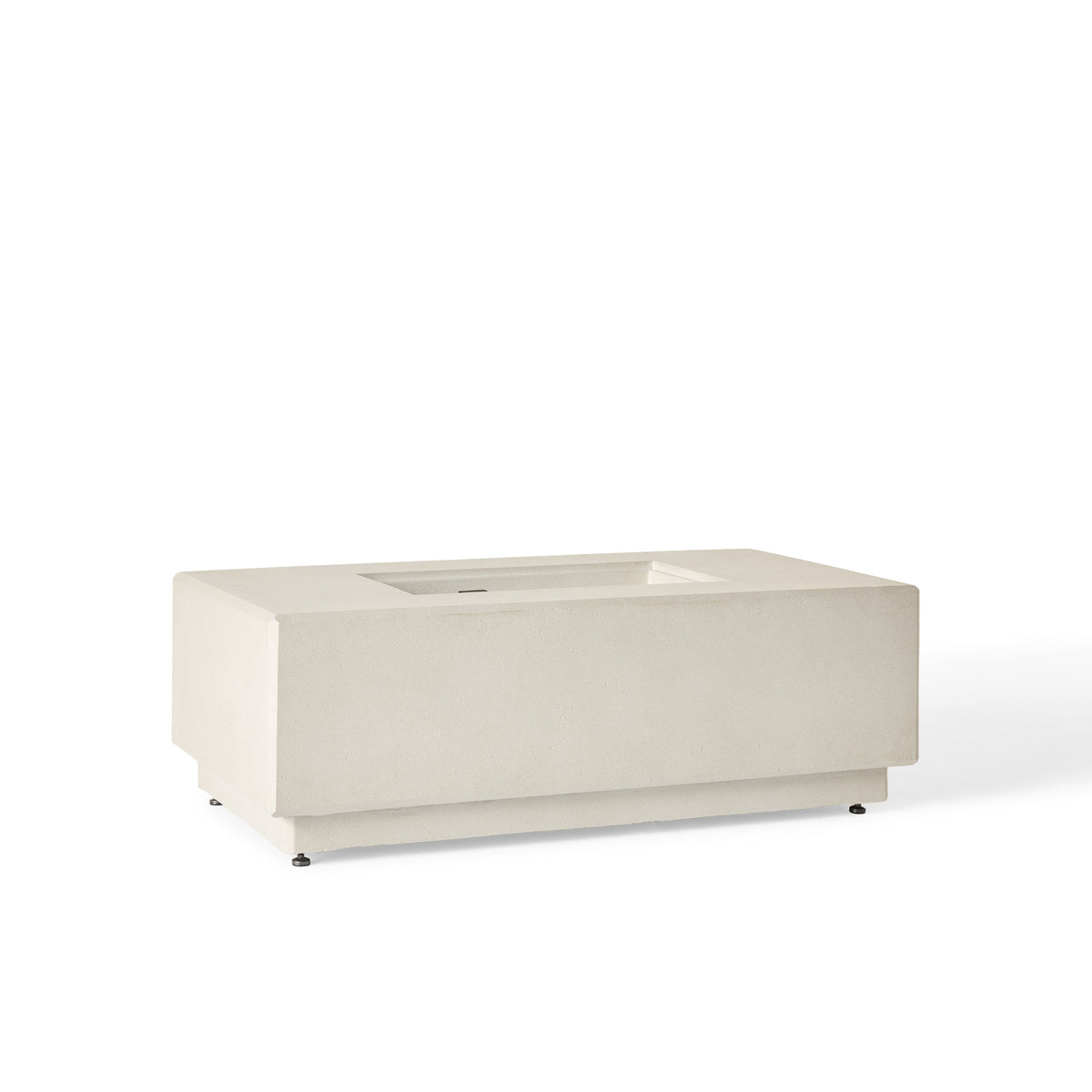 Sequoia Rectangular Fire Table in Fog (Propane)