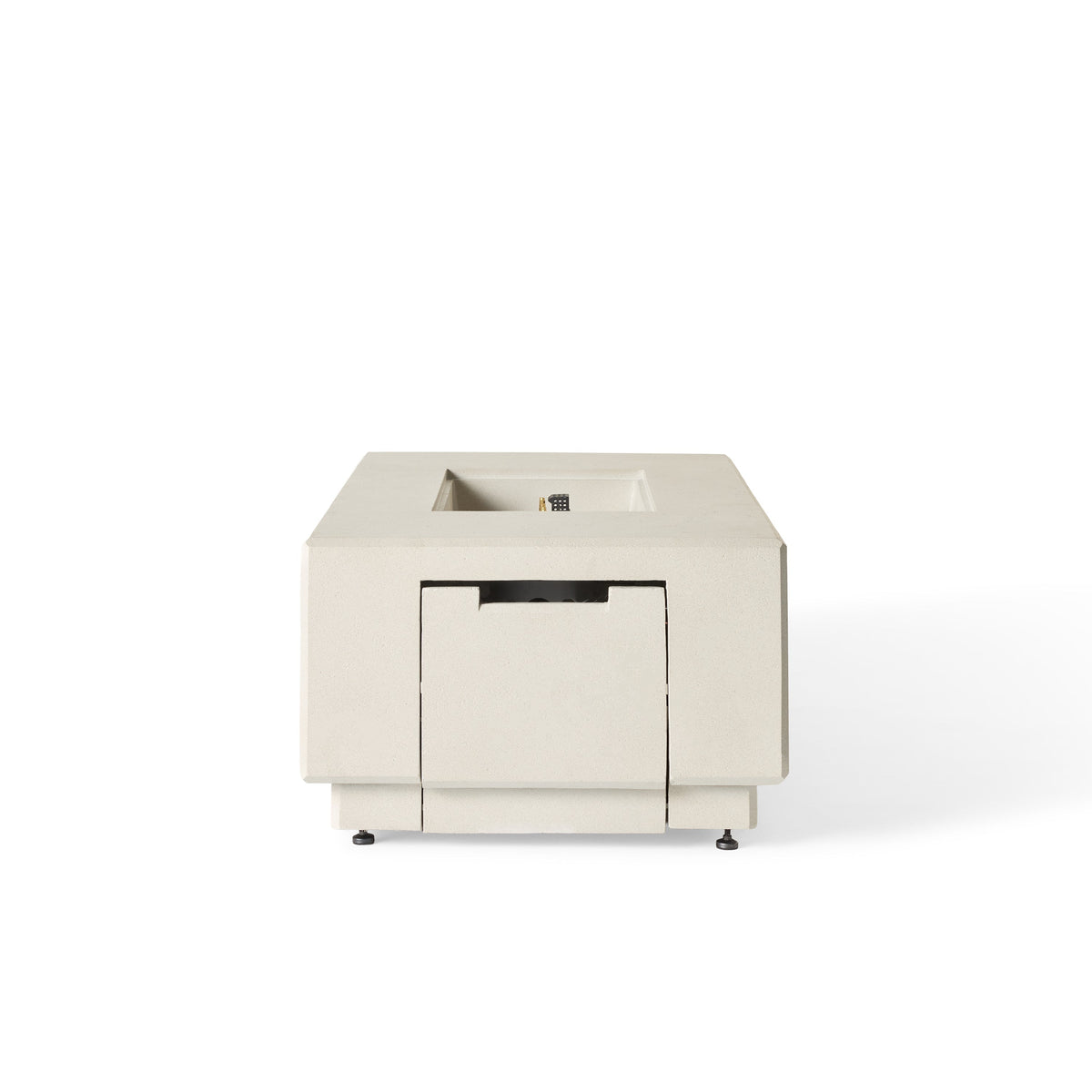 Sequoia Rectangular Fire Table in Fog (Propane)