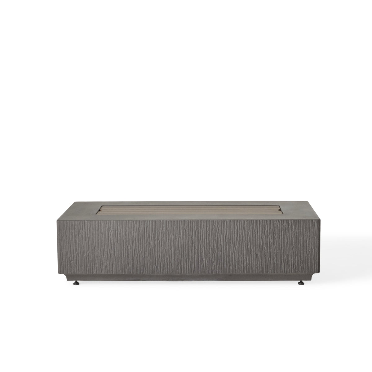 Sierra Rectangular Fire Table - Carbon