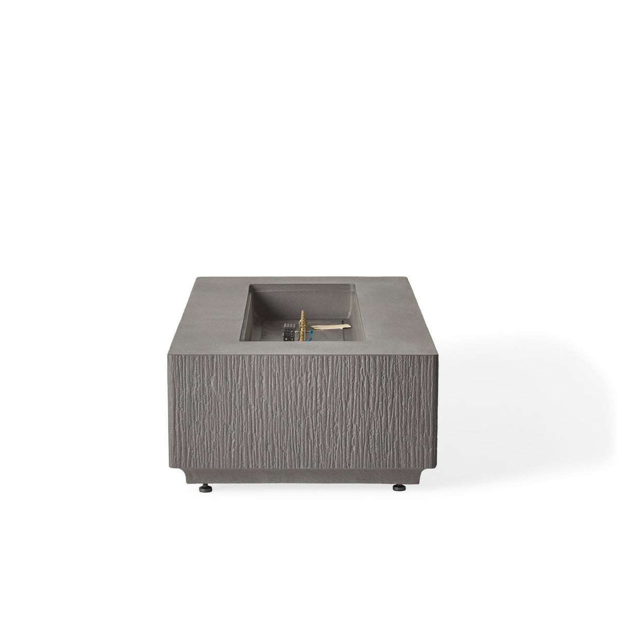 Sierra Rectangular Fire Table - Carbon