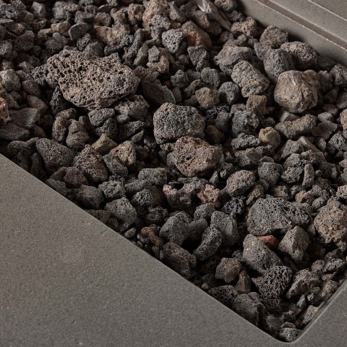 Sierra Rectangular Fire Table - Carbon